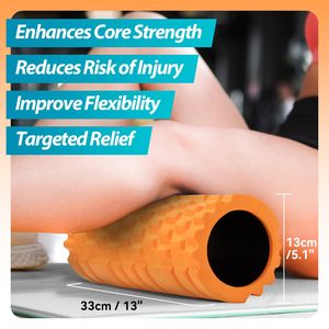 Colonne de Yoga creuse de <span class=keywords><strong>Protection</strong></span> de l'environnement EVA 30cm/33cm tige de Massage en <span class=keywords><strong>mousse</strong></span> d'arbre de Fitness bâton de Massage de Relaxation musculaire - Product Image 4