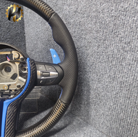 Volant de voiture en fibre de carbone pour BMW F30 F10 F32 F20 F15 F25 E70 E71 E72 E90 E92 M3 M5 M6, accessoires de voiture