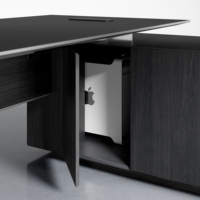 Table administrative de luxe de haute qualité de style moderne pour bureau de direction Caractéristique convertible pour la maison Usine Travail Bureau Utilisation