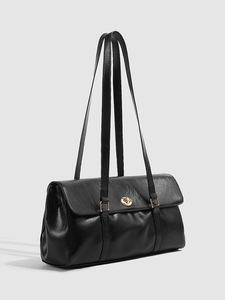 Nouveau design rétro, sac à main pour femme, personnages, matériau PU, fermeture à loquet, sac à bandoulière haut de gamme, Tanjing - Product Image 2