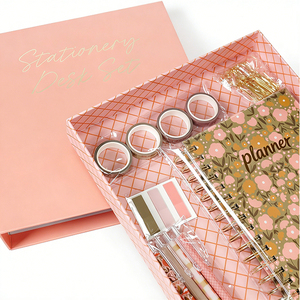 Set di Articoli di Cancelleria Personalizzati, Diario Carino Fai-da-Te, Materiale Scolastico, Agenda Organizer, Regalo per Ragazze Adolescenti - Product Image 3