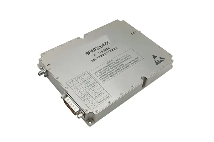 2 To 6GHz 55dB Wide Band Power Amplifier