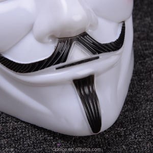 Nice Anonymous <span class=keywords><strong>V</strong></span> pour <span class=keywords><strong>Vendetta</strong></span> Masque Halloween Masque Cosplay Party Masques Party Supplies - Product Image 6