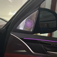 Kit d'éclairage d'ambiance dynamique souple de luxe pour intérieur de voiture, éclairage d'ambiance dynamique Galaxy à ajustement original pour BMW X3, iX3, X4, X3M, X4M 2018-2024