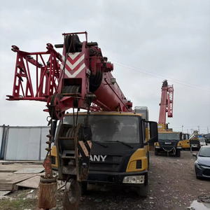 Grue mobile d'occasion, grue sur camion, grue de chantier Sany STC400T5 40t en provenance de Chine, Shanghai, bon état, bon prix - Product Image 1