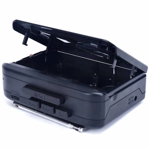 Reproductor de casetes portátil retro con radio AM/FM y altavoz para el aprendizaje del inglés y personas mayores, con múltiples opciones de alimentación, Walkman de audio. - Product Image 2