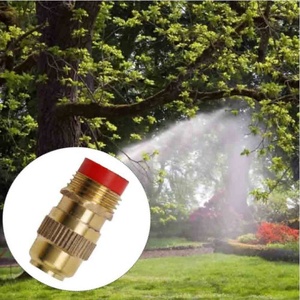 Garden Patio Greenhouse Brass Misting Nozzles 1/2 Inch High <b>Pressure</b> Spray Mister Nozzles Adjustable Misting System Nozzle - Product Image 6