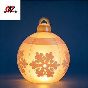 Bola de Navidad Inflable Luminosa CZ, Decoración Interior y Exterior, Materiales de Alta Calidad, Seguridad a Prueba de Explosiones, Personalizable - Product Image 6
