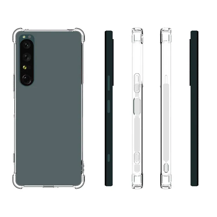 Clear TPU Case Cover for Sony Xperia 1 IV Soft Mobile Phone Cases