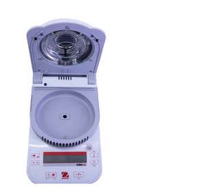 Ban đầu Ohaus mb25 hạt Halogen phân tích độ ẩm 0.005g Khả năng đọc 110g Công suất đo độ ẩm Tester - Product Image 5