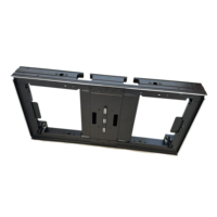 Cadre d'affichage LED en aluminium personnalisé, IP65, écran couleur commercial, structure
