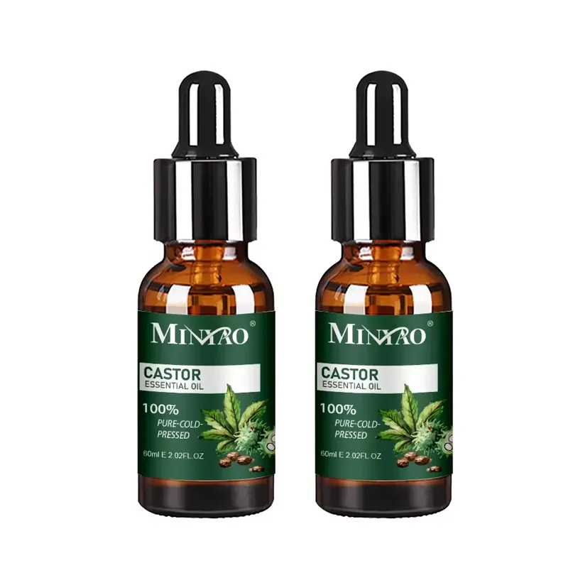 Gran oferta, suero para el crecimiento del cabello, masajeador, cuidado, aceite de ricino, humectante, aceite esencial de ricino orgánico para el cabello