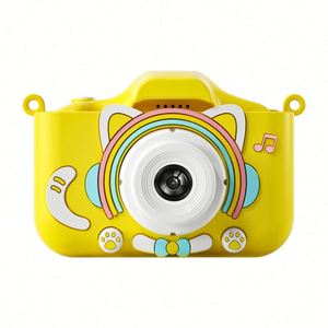 Mini caméra pour enfants avec écran IPS de 2,0 pouces, 1080P, double objectif, mignonne, vidéo et photo, cadeau d'anniversaire pour les garçons et les filles, enregistrement de la vie - Product Image 6