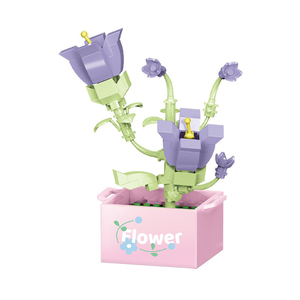 Juego de Bloques de Construcción de Flores, Planta en Maceta con Caja de Regalo, Juego de Ladrillos MOC, Juegos de Bricolaje para Niños, Juguetes Educativos para Niños 1603 1604 - Product Image 3