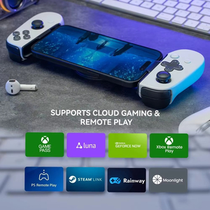 <span class=keywords><strong>Control</strong></span> de Juego Leadjoy M1C+ para Móviles, Simulador 3ds, Joystick con Efecto Hall para Juegos en la Nube, Sin Retraso, Tipo-C, Nuevo y Auténtico - Product Image 4