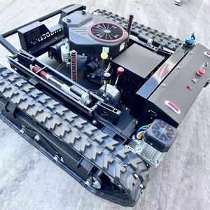 Tondeuse à gazon certifiée Zhongyi ZY-1200 tout-terrain sur chenilles, 210 kg, moteur télécommandé, garantie 2 ans - Product Image 2