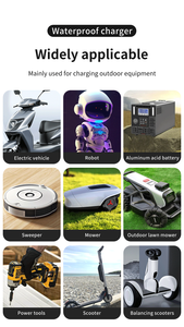 Numlike IP67 caricabatteria impermeabile al piombo batteria 36V 48V 60V 72V scooter per moto elettriche motocicli - Product Image 4