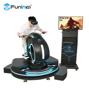 Funinvr-simulador de carreras VR, silla de realidad Virtual, equipo de conducción de coche, entrenamiento, Tren Eléctrico blanco - Product Image 6