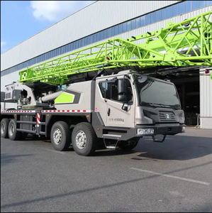 Grúa telescópica portátil de 50 toneladas a precio barato de camión grúa Zoomlion usada - Product Image 3