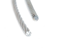Câble en acier inoxydable 8mm 10mm 12mm 1x7 1x19 7x7 7x19 pour câbles d'avion, équipement maritime et lignes de tension