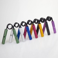 Poignée en aluminium de type A pour rééducation, exercice des doigts, fitness, musculation et décompression, en métal, réglable et allongée