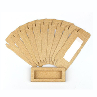 Boîtes d'emballage personnalisées roses transparentes avec fenêtre pour cils, étiquette privée, doublure en éponge, écologiques, recyclables, rigides, pour cils en vison