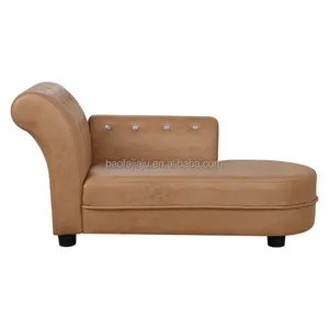 Leather Waterproof Children's Reclining Chair Classic Design Retro Baby Sofa Can Be Sat And Reclined Without Odor Kids Furniture