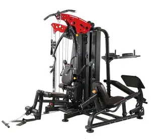 5 stasiun rumah multi stasiun kabel fungsional trainer pulley mesin latihan peralatan mesin gym YRS4