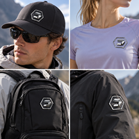 Étiquettes thermocollantes 3D personnalisées en TPU, badges logo gaufrés pour vêtements de sport, t-shirts, sweats à capuche – Vente en gros