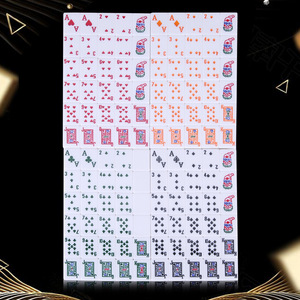 Tuiles de Mahjong style poker 36mm 120 pièces Exportation Singapour Malaisie Latine - Product Image 1