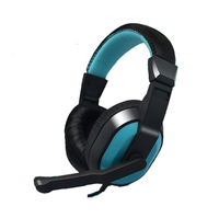 Casque d'ordinateur A3 Casque filaire pour PC Casque stéréo pour son étude de jeu Étude Sports et voyages