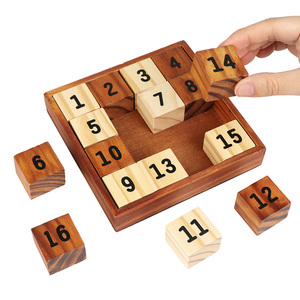 2021 regali per bambini <span class=keywords><strong>gioco</strong></span> tradizionale Iq <span class=keywords><strong>intelligenza</strong></span> numeri scorrevoli in legno lettere Jigsaw Puzzle - Product Image 1
