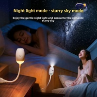 Projecteur d'étoiles USB pour enfants, lampe de nuit galaxie et lune, planétarium rotatif, lampe nébuleuse, lumière d'ambiance pour plafond de chambre, décoration intérieure