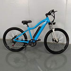 Nuova Bicicletta Elettrica da Città <span class=keywords><strong>e</strong></span> da Montagna con Sospensione Completa <span class=keywords><strong>e</strong></span> Pneumatici da 26 Pollici con Logo - Product Image 4