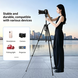 Trépied photo <span class=keywords><strong>micro</strong></span> à quatre têtes F3520, support pour télescope, lampe de pêche nocturne, support pour selfie et diffusion en direct - Product Image 2