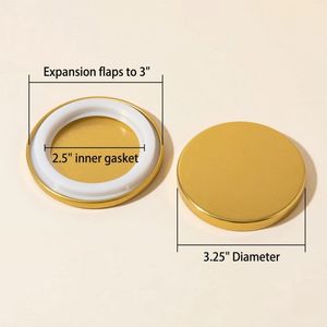 Vietnam WeWood, venta al por mayor, aleación de Zinc ecológica, tapa de Metal plateado, tapa de vela personalizada para embalaje de tarros de velas de vidrio - Product Image 3