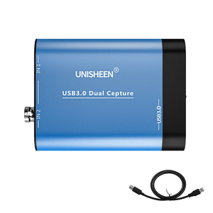 Tarjeta <span class=keywords><strong>de</strong></span> Captura <span class=keywords><strong>de</strong></span> Video USB 3.0 3G-SDI <span class=keywords><strong>de</strong></span> Grado Profesional con Carcasa Metálica y UVC Nivel-B <span class=keywords><strong>para</strong></span> OBS, VMix, YouTube, <span class=keywords><strong>Facebook</strong></span> Live - Product Image 6
