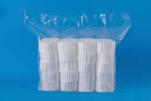 สำลีก้อนสำหรับอุดจมูกสำหรับเด็กหรือผู้ใหญ่ - ดูดซับเลือดได้ดีเยี่ยม สำลีก้อน # จุกอุดจมูกขนาดกลาง 1.5 นิ้ว 2 ชิ้น - Product Image 5