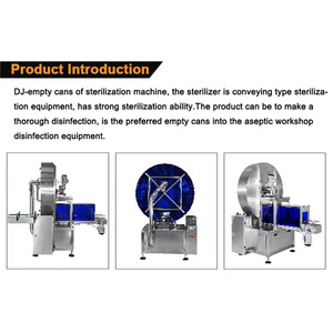 Machine de stérilisation industrielle de boîtes vides Équipement de désinfection à haute efficacité - Product Image 6