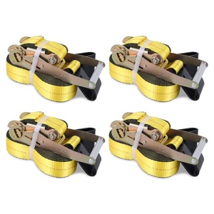 <span class=keywords><strong>Sangle</strong></span> à <span class=keywords><strong>cliquet</strong></span> robuste de haute qualité en gros 2in 5000kg avec crochet plat pour l'arrimage de la cargaison du camion - Product Image 4