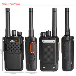 KSUN radio walkie talkie dua arah, radio walkie talkie terenkripsi untuk komersial sipil, radio genggam dua arah - Product Image 4