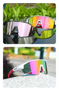 <span class=keywords><strong>Gafas</strong></span> <span class=keywords><strong>de</strong></span> Sol Deportivas para Ciclismo, Polarizadas, con Espejo Azul, para Mujer y Hombre, Ideales para Pickleball - Product Image 2