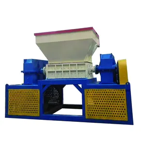 Triturador de eixo duplo pequeno para papel e outras máquinas de reciclagem de borracha personalizadas Miracle S1000