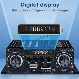 ขายตรงจากโรงงาน เครื่องขยายเสียงบลูทูธ<span class=keywords><strong>คาราโอเกะ</strong></span>พกพาขนาดเล็ก ดิจิตอล 12v สำหรับใช้ในบ้านและรถยนต์ - Product Image 2