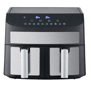 Freidora de Aire de Doble Zona de Acero Inoxidable Eytronic, 10L, Gran Capacidad Profunda - Product Image 4