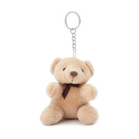Mini porte-clés en peluche ours en peluche mignon en gros personnalisé