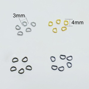 Các Nhà Sản Xuất 4Mm Kim Loại Mini <span class=keywords><strong>D</strong></span>-Hình Khóa Bán Buôn Bjd Đồ Chơi May Mặc Khóa Phụ Kiện Phim Hoạt Hình Búp Bê Quần Áo <span class=keywords><strong>D</strong></span> Vòng Nút - Product Image 6