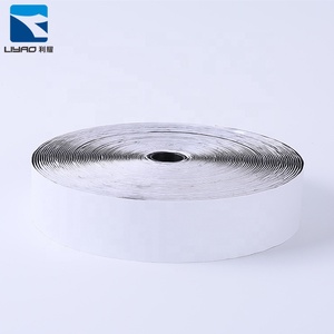 Reloj de nylon de adhesivo de rollo de hojas de tela elástica de gancho <span class=keywords><strong>y</strong></span> bucle puntos pegajoso (negro) sólo bucle - Product Image 5