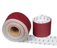 Rouleau de papier abrasif en oxyde d'aluminium pour le bois et la peinture, disques de ponçage et rouleaux de papier de verre