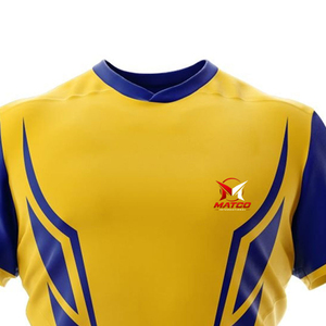 Uniforme de Rugby 100% Poliéster Transpirable de Secado Rápido Ecológico Sublimado Antibacterial que Absorbe la Humedad Uniforme de Rugby para Adultos - Product Image 6